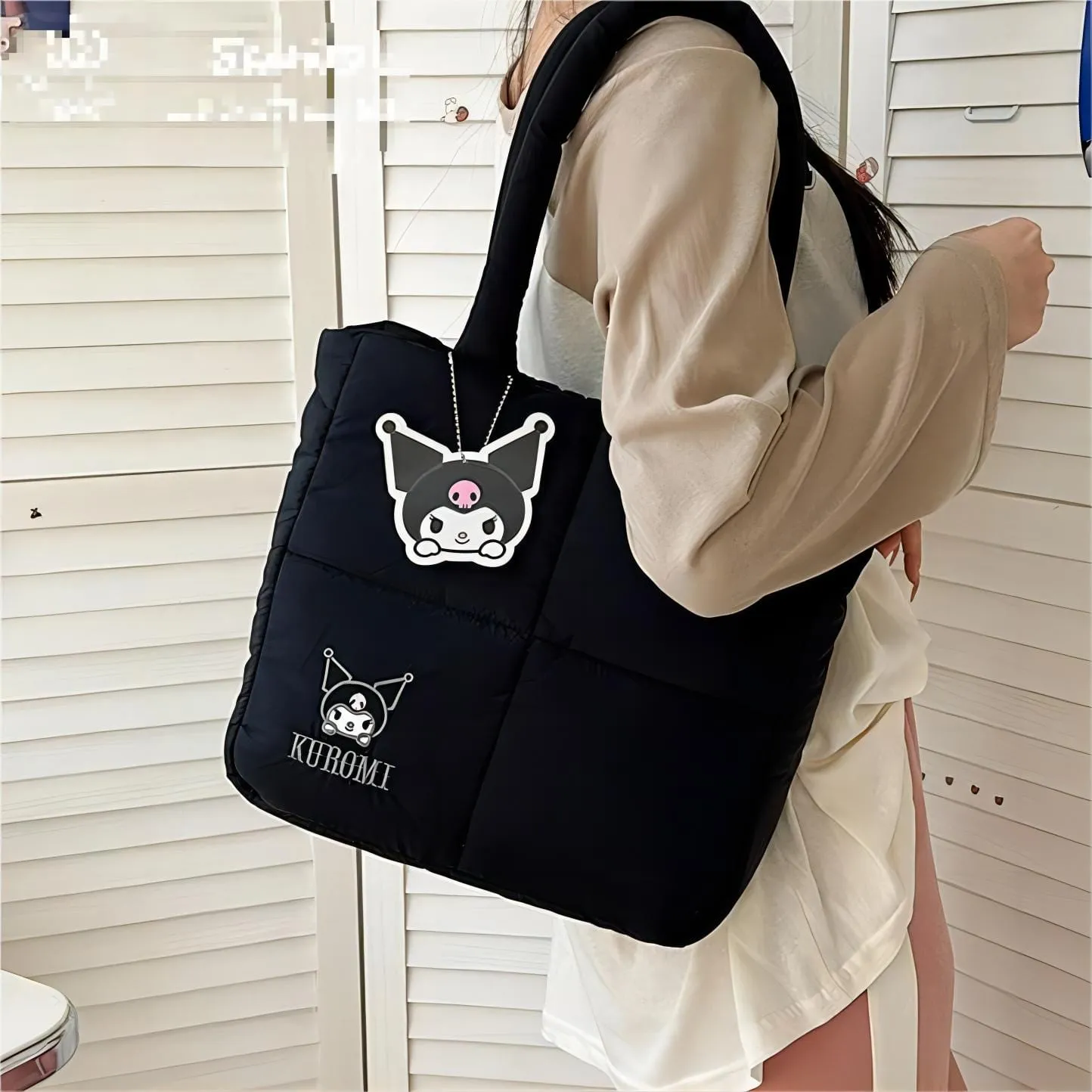 Authentic Sanrio Down-filled Fabric Tote Bag