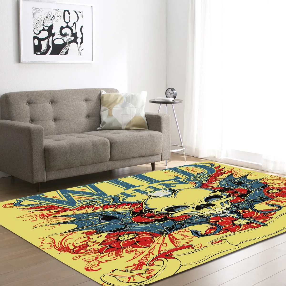 Gothic Skull Carpet