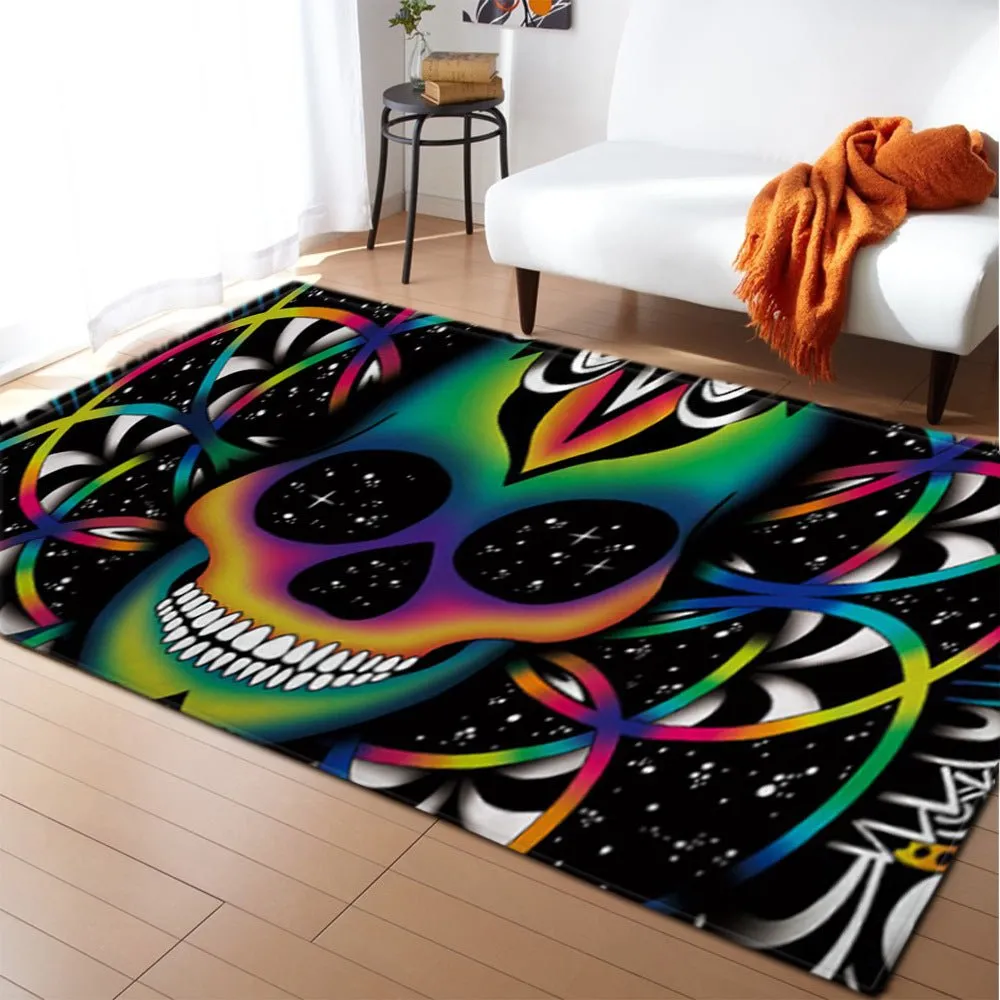 Gothic Skull Carpet