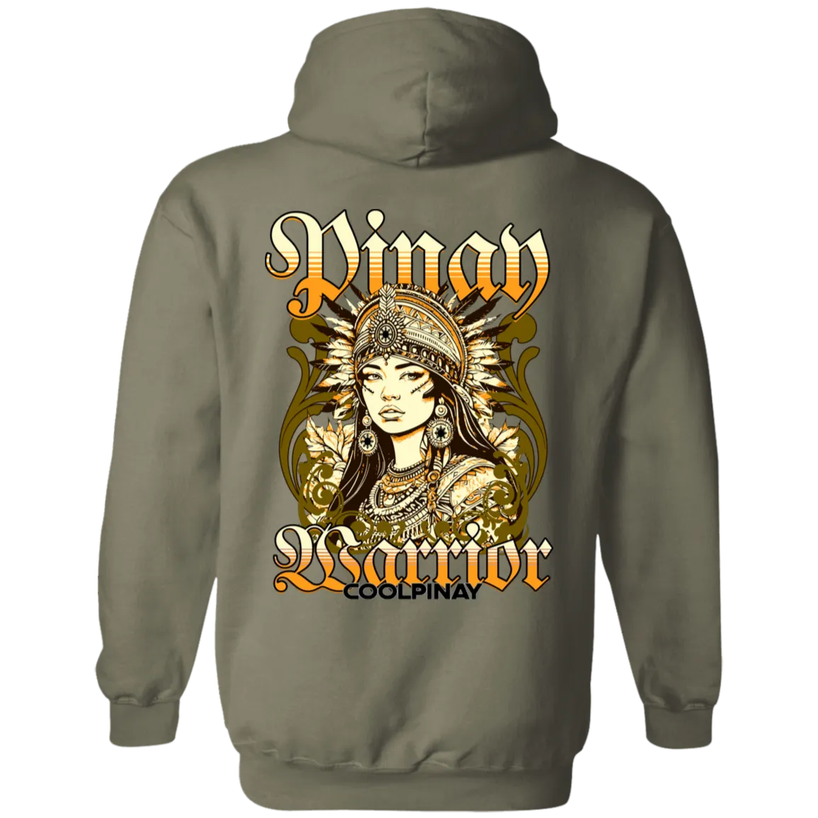 Pinay Warrior Unisex Pullover Hoodie