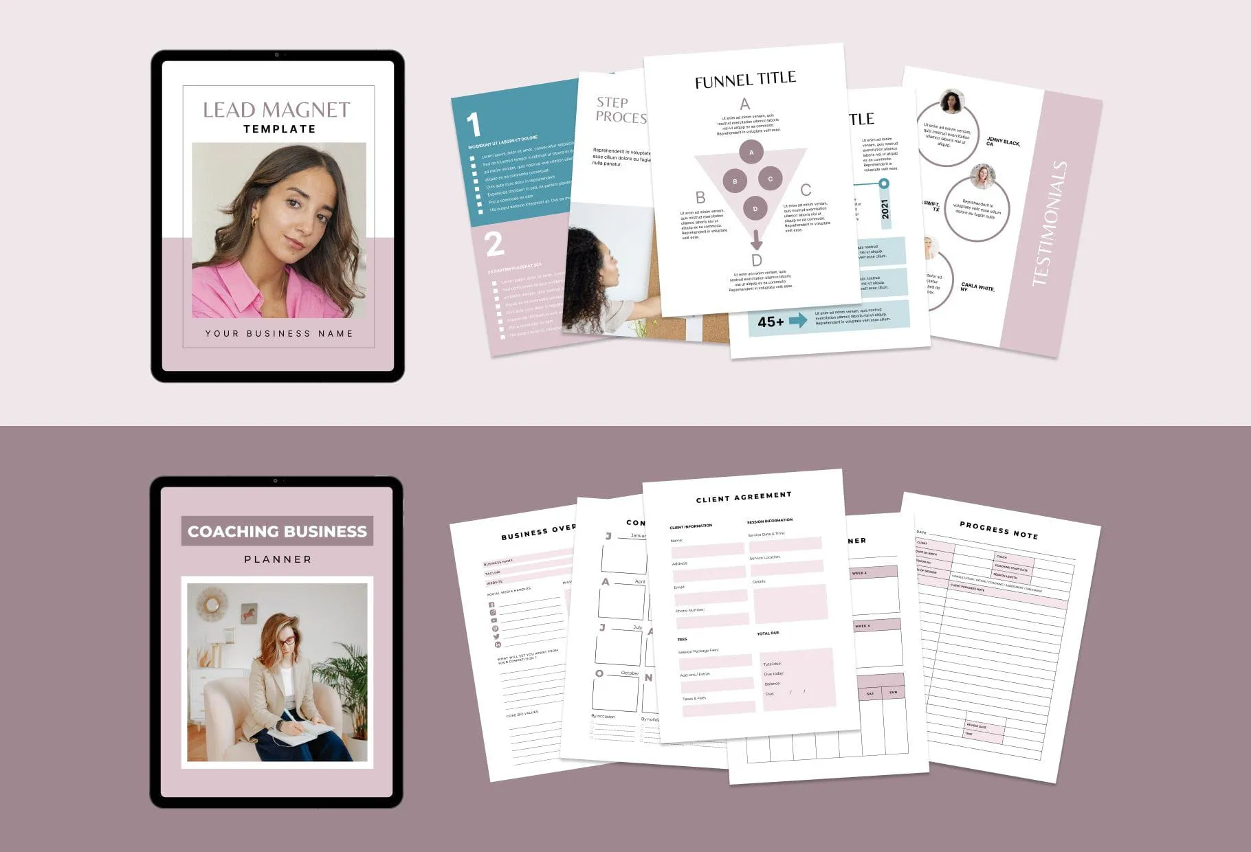 The Ultimate Coaching Canva Template Kit