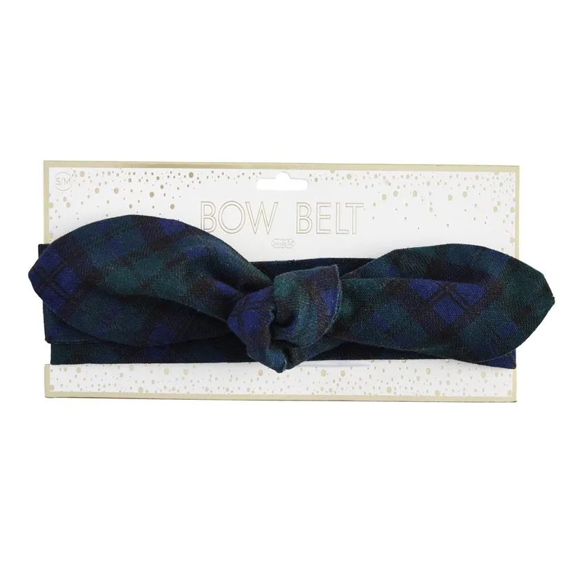 Woven Bow Belt